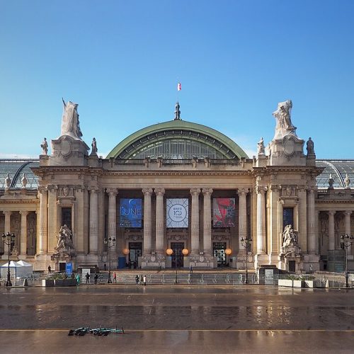 Exterior view of the Grand Palais in Paris, the venue for Art Basel Paris