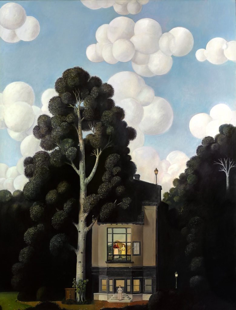 Von Wolfe, Night and Day, 2025, oil on canvas