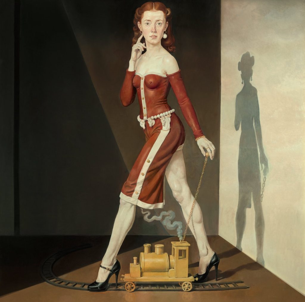 Von Wolfe, Secret Journey, 2025, oil on canvas