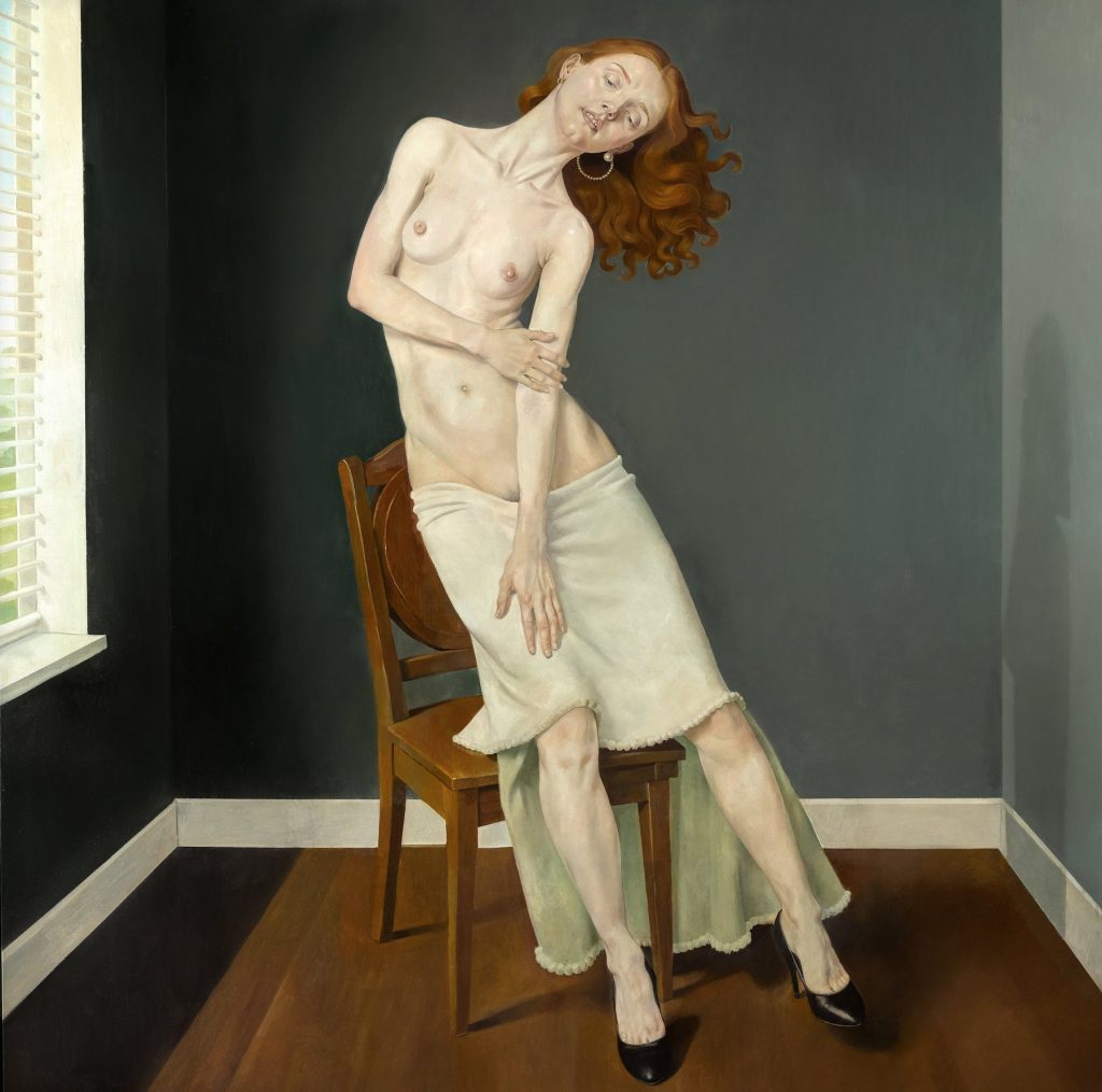 Von Wolfe, The Gravity of Grace, 2025, oil on canvas