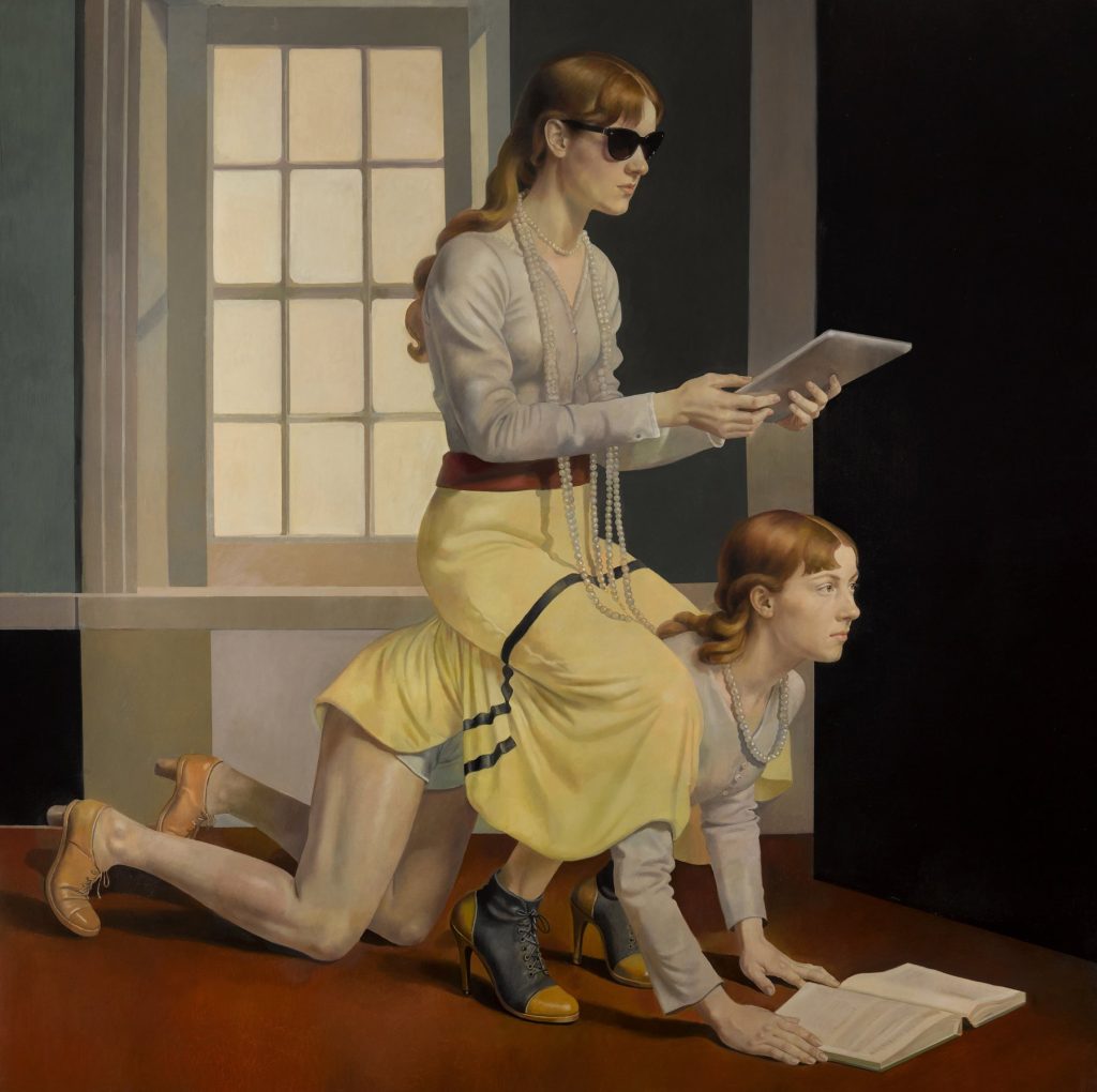 Von Wolfe, The Still Point, 2025, oil on canvas