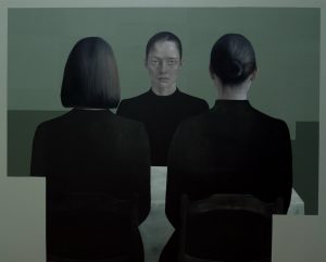 Fırat Koç, Algı Serisi, 2026, oil and acrylic on canvas – Arete Art Gallery, Ankara, 2026
