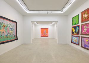 Jakup Ferri Dear Youth embroidery exhibition at Ferda Art Platform, Istanbul, 2026