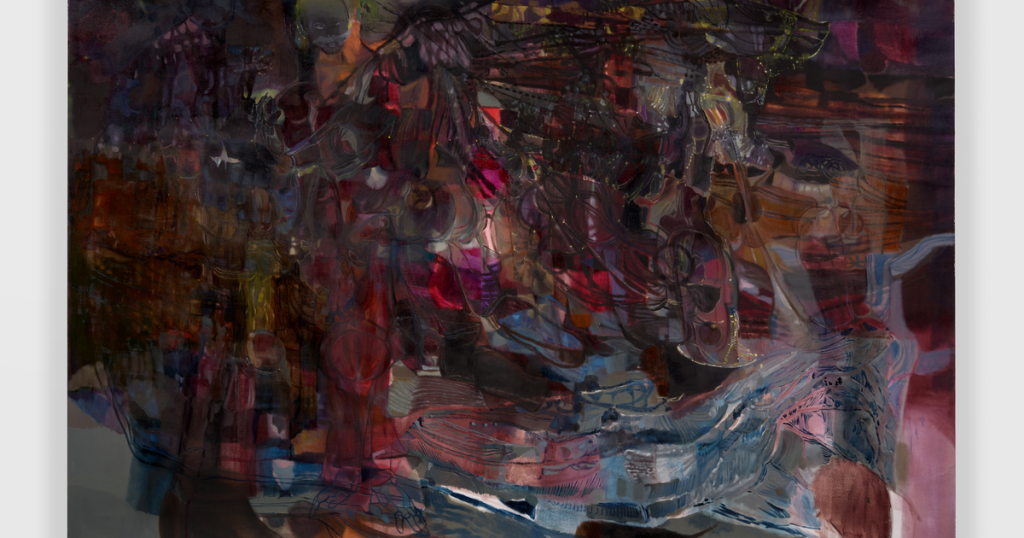 Li Hei Di, a kiss from the butterfly, 2026 – painting from the year of mud at Pace Gallery, New York, 2026