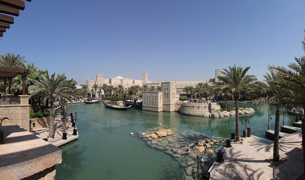 Madinat Jumeirah resort in Dubai, venue of Art Dubai